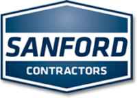 Sanford Contractors logo.