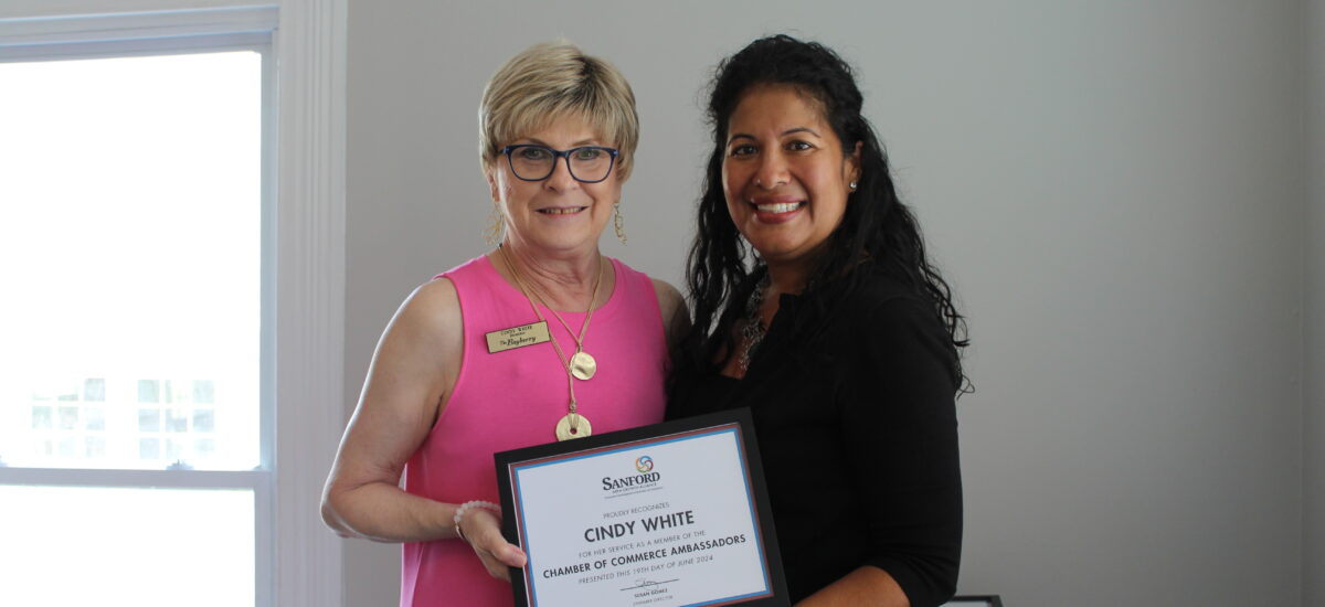 Cindy White ambassador